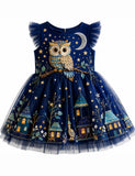 Magic Owl Tulle Party Dress