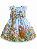 Animal Friends Woodland Party Dress