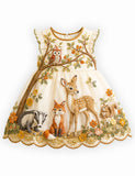 Animal Friends Woodland Party Dress