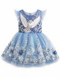 Fnatasy White Owl Tulle Party Dress
