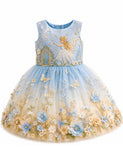 Fantasy Fairy Floral Tulle Party Dress