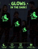 Halloween Glow in The Dark Print Family Matching Pajamas