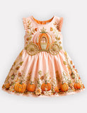 Pumpkin Carriage Fantasy Party Dress