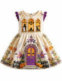 Enchanted Halloween Garden Ghost Princess Dress