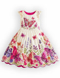 Floral Butterfly Party Dress