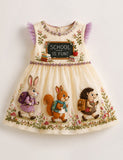 Back To School Animal Friends Dress