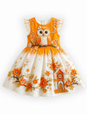 Cute Owl Fantasy Party Dress