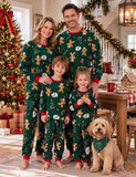 Christmas Gingerbread Man Printed Family Matching Pajamas