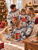 Christmas Reindeer Print Family Matching Pajamas