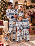 Christmas Reindeer Print Family Matching Pajamas