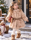 Elegant Faux Mink Fur Coat