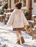 Elegant Faux Mink Fur Coat