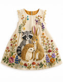 Animal Friends Garden Party Dress