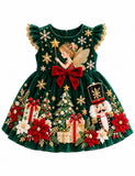 Christmas Fairy & Nutcracker Gifts Party Dress