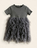 Knitted Tulle Cake Dress