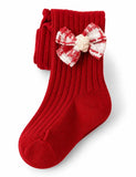 Princess & Santa Claus Castle Bow Party Dress