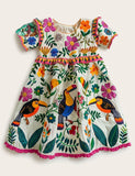 Toucans in Paradise Dress