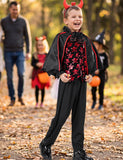 Halloween Magic Witch Dress Or Skull Print Set