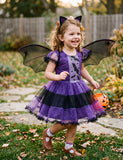 Halloween Witch Cape Magic Dress Set