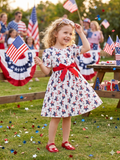 Independence Day Star Print Dress