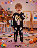 Halloween Luminous Skeleton Sweatshirt & Sweatpants