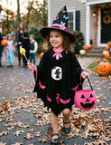 Halloween Witch Cape Magic Dress Set
