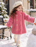 Luxury Faux Mink Fur Coat