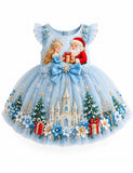 Ice Princess & Santa Claus Tulle Dress