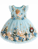 Christmas Princess Tulle Party Dress