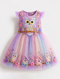 Owl Tulle Fantasy Party Dress