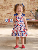 Independence Day Suspender Dress