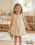 Cute Embroidered Bud Dress