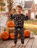 Halloween Fun Printed Sweatshirt & Sweatpants