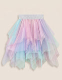 Irregular Tulle Skirt