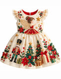 Christmas Fairy & Nutcracker Gifts Party Dress