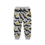 Halloween Bat Print Sweatpants