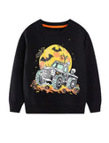 Halloween Luminous Bat Sweatshirt