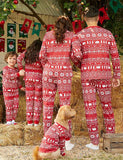 Fair Isle Christmas Pattern Family Matching Pajamas