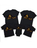 Halloween Pumpkin Print Family Matching T-shirt