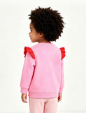 Big Butterfly Applique Sweatshirt