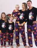 Halloween Pumpkin Ghost Print Family Matching Pajamas