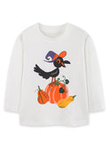 Halloween Print Long Sleeve T-Shirt