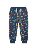 Cartoon Dinosaur Print Sweatpants