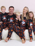 Halloween Pumpkin Print Family Matching Pajamas
