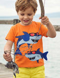 Shark Print T-shirt