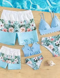 Family Matching Vacation Swimwear