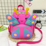 Free 3D Butterfly School Backpack