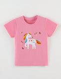Unicorn Embroidered T-Shirt