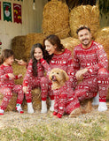 Fair Isle Christmas Pattern Family Matching Pajamas