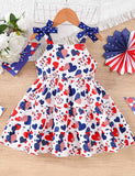 Independence Day Suspender Dress